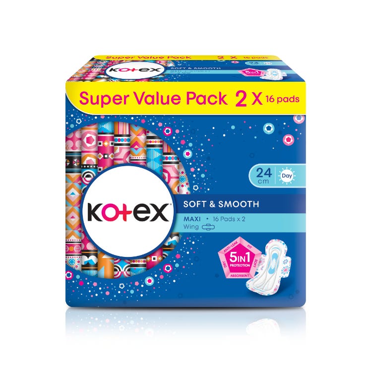 Kotex shop maxi pads