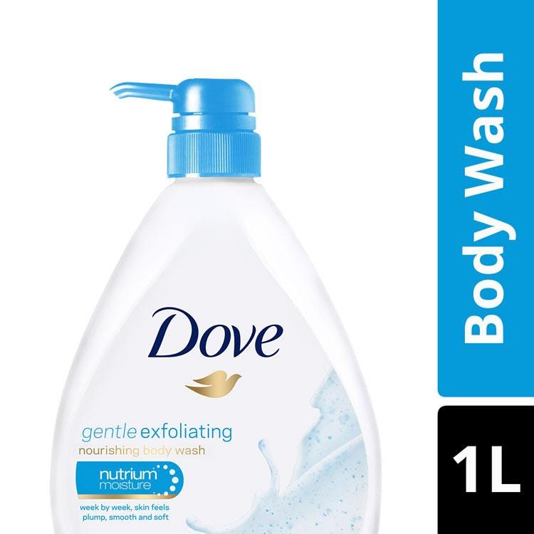 Dove Gentle Exfoliating Body Wash 1L Guardian Online Malaysia