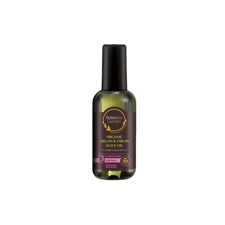 Botaneco Garden Organic Argan & Virgin Olive Oil - Smooth & Shiny Hair Serum 95ml - Guardian Online Malaysia Botaneco Garden Organic Argan & Virgin Olive Oil - Smooth & Shiny Hair Serum 95ml - Guardian Online Malaysia