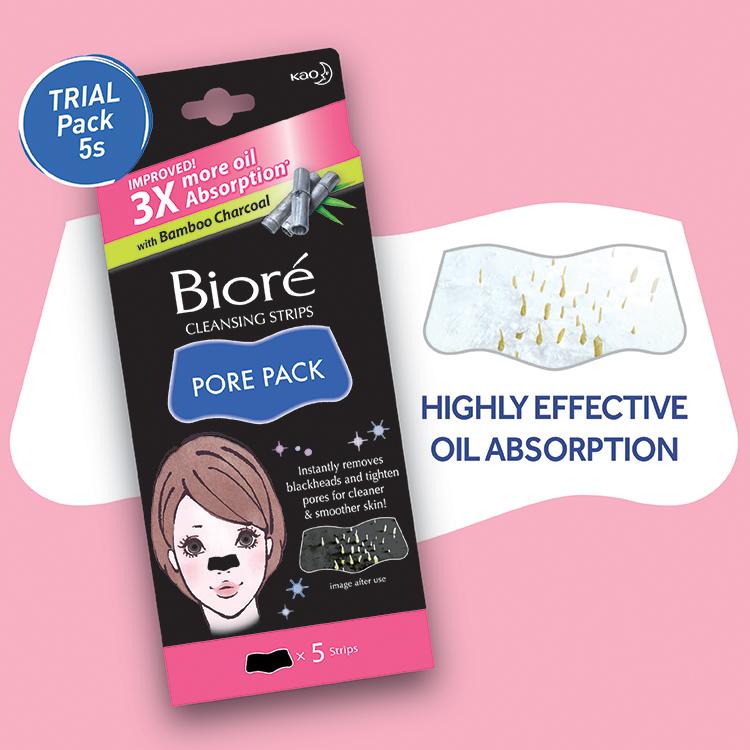 Biore Pore Pack Black Trial Pack 5s Guardian Online Malaysia