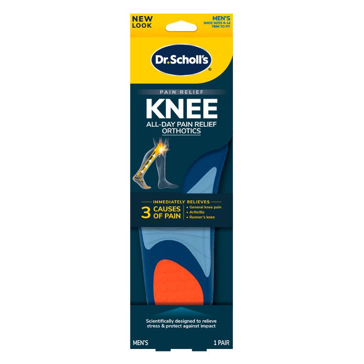 Dr. Scholl S Pain Relief Orthotics For Knee Pain Men Sizes 8 14 2S guardian Online Malaysia