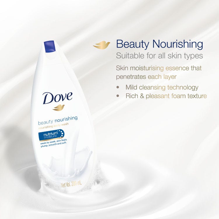 Dove Body Wash Beauty Nourishing 1000ML | Big Pharmacy